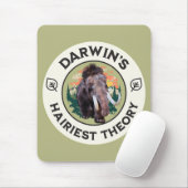 Darwins haarigste Theorie Wolliges Mammut Mousepad (Mit Mouse)