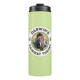 Darwins haarigste Theorie Wolliges Mammut  Thermosbecher