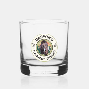 Darwins haarigste Theorie Wolliges Mammut Whiskyglas