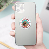 Darwins hellste Theorie Niedlich Wooly Mammoth Aufkleber (Telefon)