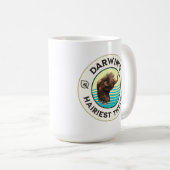 Darwins hellste Theorie Niedlich Wooly Mammoth Kaffeetasse (VorderseiteRechts)