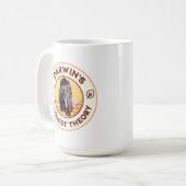 Darwins hellste Theorie Niedlich Wooly Mammoth Kaffeetasse (Vorderseite Links)