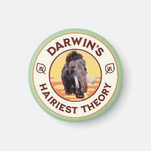 Darwins hellste Theorie Niedlich Wooly Mammoth Magnet