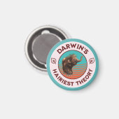 Darwins hellste Theorie Niedlich Wooly Mammoth Magnet (Vorderseite/Rückseite)