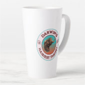 Darwins hellste Theorie Niedlich Wooly Mammoth Milchtasse (Rechte Ecke)
