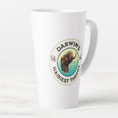 Darwins hellste Theorie Niedlich Wooly Mammoth Milchtasse (Rechte Ecke)