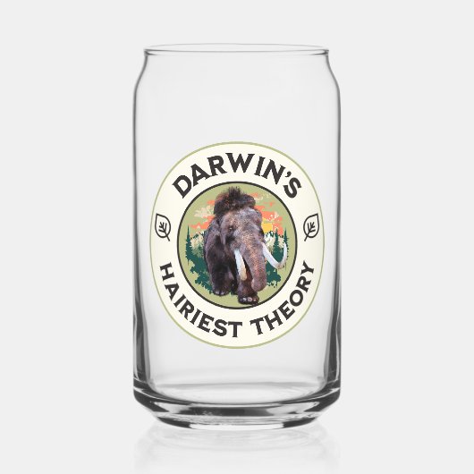 Darwins hellste Theorie Wooly Mammoth Dosenglas (Vorderseite)