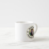 Darwins hellste Theorie Wooly Mammoth Espressotasse (Vorderseite Rechts)