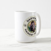 Darwins hellste Theorie Wooly Mammoth Kaffeetasse (VorderseiteRechts)