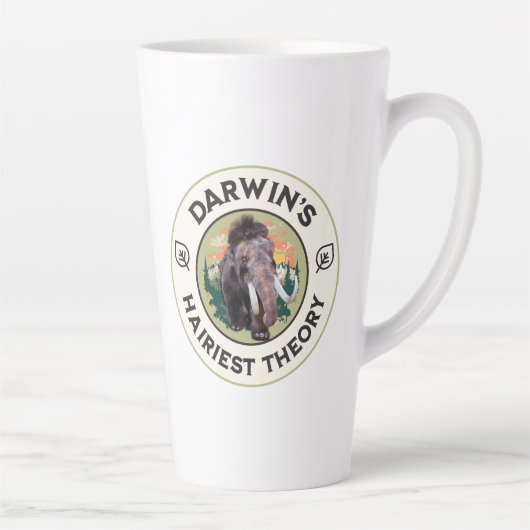 Darwins hellste Theorie Wooly Mammoth Milchtasse (Rechts)