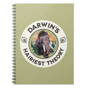 Darwins hellste Theorie Wooly Mammoth Notizblock