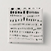 Darwins Insektensammlung Button (Vorderseite)
