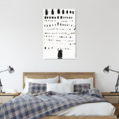 Darwins Insektensammlung Leinwanddruck (Insitu (Schlafzimmer))
