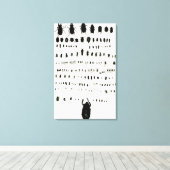 Darwins Insektensammlung Leinwanddruck (Insitu (Holzboden))