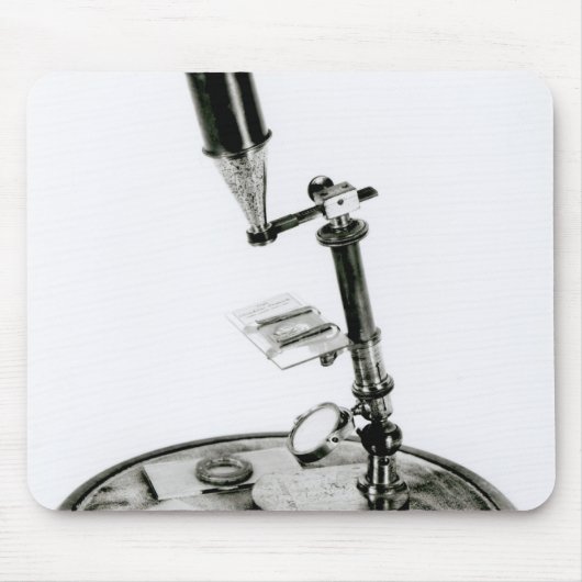 Darwins Mikroskop Mousepad (Vorne)