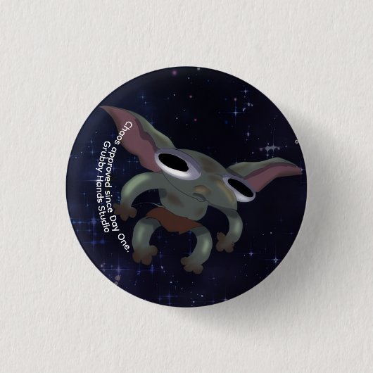 Daryl Wurf-in-die-Leere-Knopf Button (Vorderseite)
