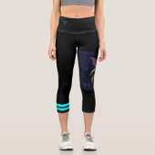 Daryl Yeeting Himself Into The Void Capri Leggings (Vorderseite)