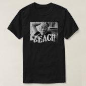 Das 14. Dalai Lama Zitat Tibet teach Peace T-Shirt (Design vorne)
