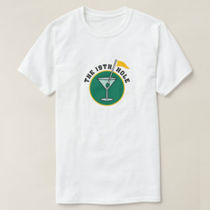 Das 19. Hole Funny Golf Dadism Geschenk T-Shirt