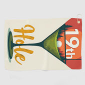 Das 19. Loch: Eine Feier jenseits des Golfplatzes Golfhandtuch (Horizontal)