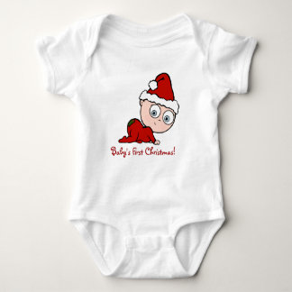 Das 1. Weihnachten des Babys Baby Strampler