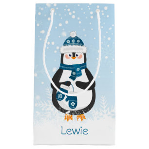 Das 1. Weihnachten niedlicher Penguin babays Kleine Geschenktüte