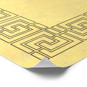 Das 231 Gates-Safran Poster (Ecke)