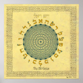 Das 231 Gates-Safran Poster (Vorne)