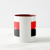 Das 26. der Juli-Bewegungs-Tasse Zweifarbige Tasse (Mittel)