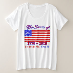 DAS 26. SPIRIT: DAS ZENTRALE PLUS 50 GROßE GRÖßE T-Shirt