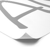 Das 30-jährige Jubiläum Poster (Ecke)