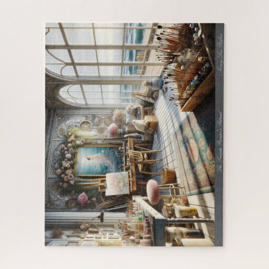 Das 520-teilige Puzzle der Maler am Meer (Vertikal)