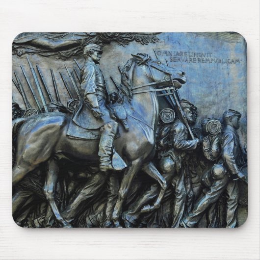 Das 54. freiwillige Infanterie-Regiment Mousepad (Vorne)