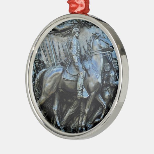 Das 54. freiwillige Infanterie-Regiment Silbernes Ornament (Links)