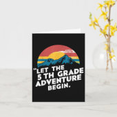 Das 5. Abenteuer gelassen ab 5. Klasse Teac Karte (Gelbe Blume)