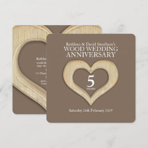 Das 5. Jubiläum des Party lädt zum Verweilen ein Einladung