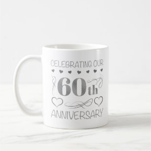 Das 60-jährige Jubiläum Kaffeetasse