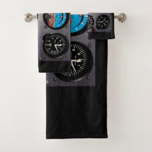 Das 6-Pack-Set des Piloten Badhandtuch Set