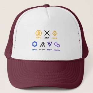 Das 7-Kryptodesign Truckerkappe
