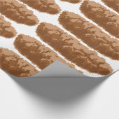 Das 8 Bit-Pixel kacken Geschenkpapier (Ecke)