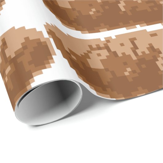 Das 8 Bit-Pixel kacken Geschenkpapier (Rolleneckpunkt)