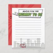 Das A Boy Comic Buch Superhero Babydusche Ratschla (Vorne/Hinten)