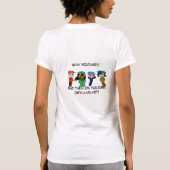 Das A des dummen Materials, B, c-T - Shirt (Rückseite)