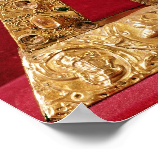 Das A von Charlemagne Poster (Ecke)