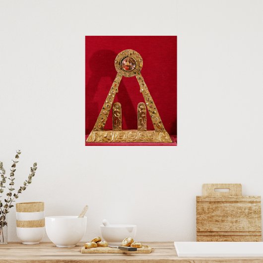 Das A von Charlemagne Poster (Küche)