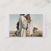 Das Ababda, Nomaden der OstThebaid Wüste, Visitenkarte (Rückseite)