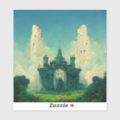 Das abandoned Chateau Fantasy Sci-Fi Aufkleber (Blatt)