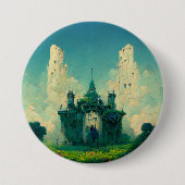 Das abandoned Chateau Fantasy Sci-Fi Button (Vorderseite)