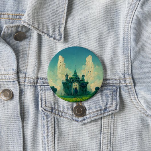 Das abandoned Chateau Fantasy Sci-Fi Button (Beispiel)