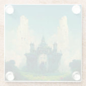 Das abandoned Chateau Fantasy Sci-Fi Glasuntersetzer (Rückseite)